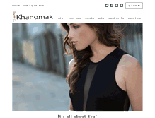 Tablet Screenshot of khanomak.com